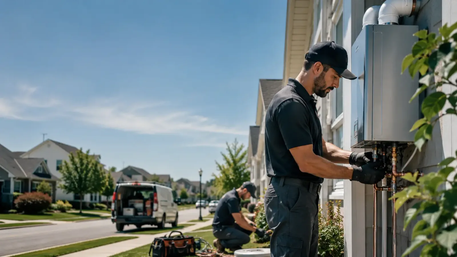 Tankless Water Heater Installation in De Graff, OH